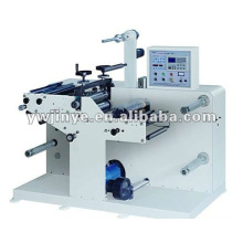 High speed die cutting and slitting machine for sticker label